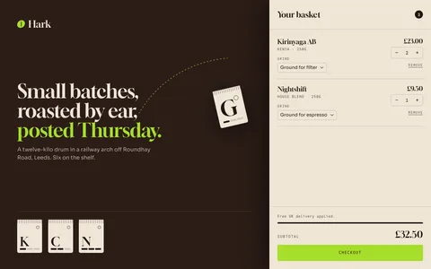 Coffee Roaster Template template