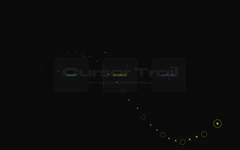 Cursor Trail Effect