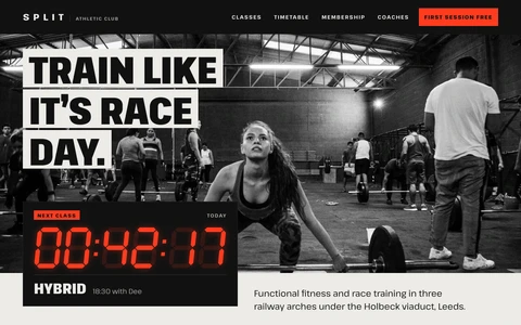 Fitness Gym template