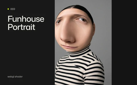 Funhouse Portrait effect