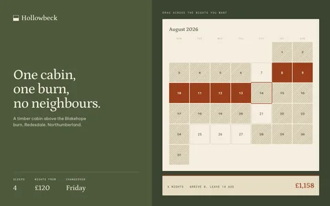 Holiday Let Template template