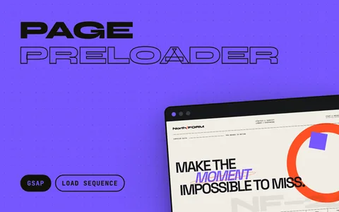 Page Preloader effect