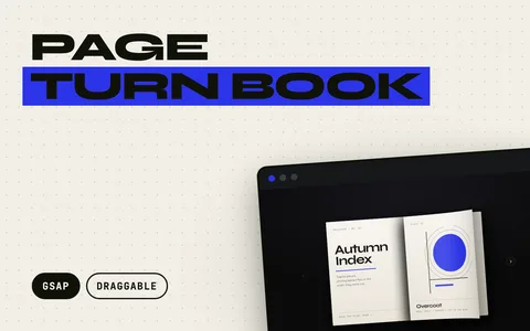 Page Turn Book effect
