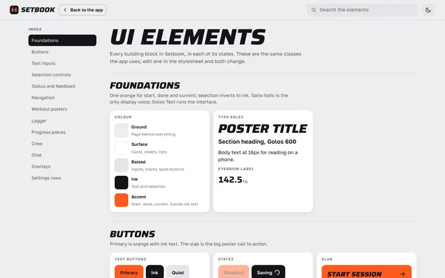 09 page of the Fitness App template