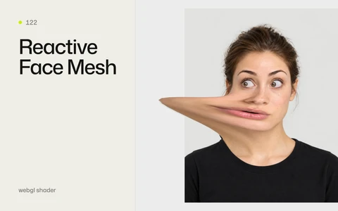 Reactive Face Mesh effect