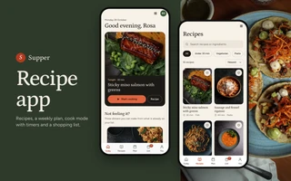 Recipe App preview