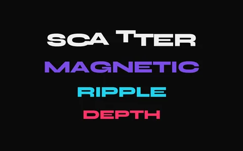 Text Hover Distortion